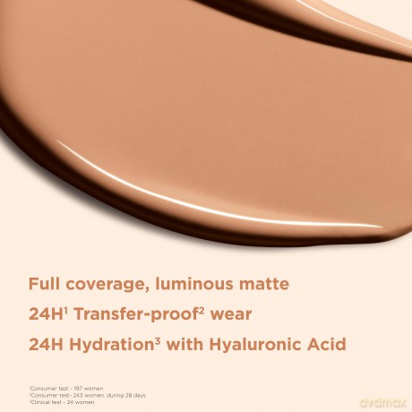 Clarins Hydrating make-up Skin Illusion Full Coverage (Hydrating Foundation) 30 ml - Shade: 111N