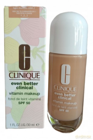 Clinique Liquid make-up SPF 50 Even Better Clinical (Vitamin Make-up) 30 ml - Shade: Light Medium Cool 2