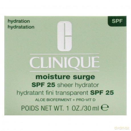 Clinique Moisturizing gel cream Moisture Surge SPF 25 (Sheer Hydrator) - Volume: 30 ml