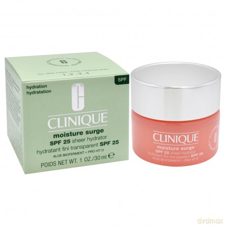 Clinique Moisturizing gel cream Moisture Surge SPF 25 (Sheer Hydrator) - Volume: 30 ml