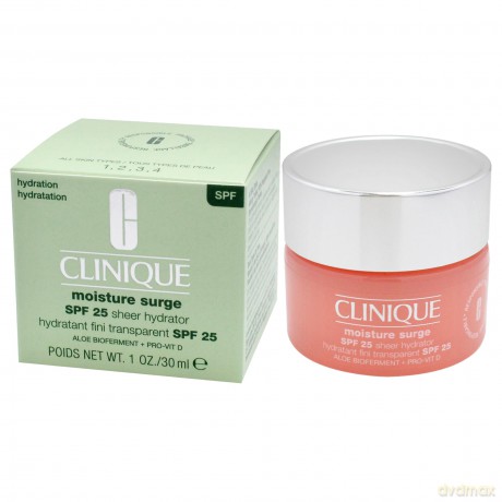 Clinique Moisturizing gel cream Moisture Surge SPF 25 (Sheer Hydrator) - Volume: 30 ml