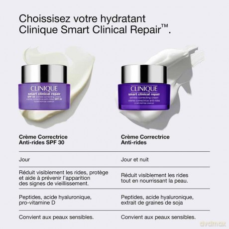 Clinique Wrinkle Correcting Cream SPF 30 Smart Clinical Repair (Wrinkle Correcting Cream) - Volume: 50 ml