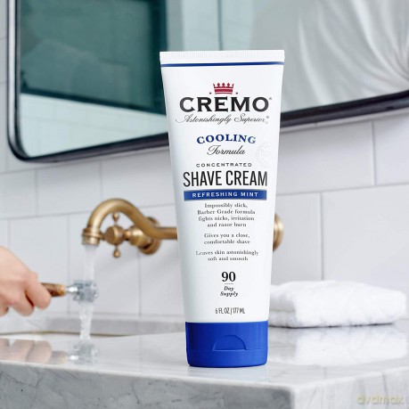 Cremo Cooling Refreshing Mint Shaving Cream (Shave Cream) 177 ml