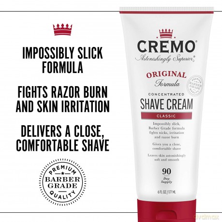 Cremo Shaving cream Original Classic (Shave Cream) 177 ml