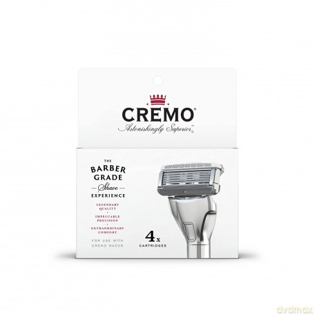 Cremo The Barber Grade replacement heads 4 pcs
