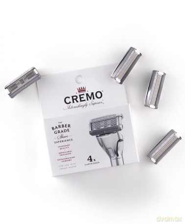 Cremo The Barber Grade replacement heads 4 pcs