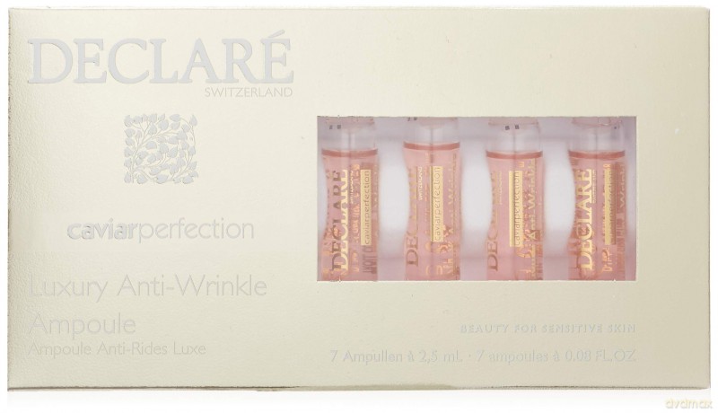 DECLARÉ Caviar Perfection Anti-Wrinkle Ampoule Serum (Luxury Anti-Wrinkle Ampoule) 7 x 2.5 ml