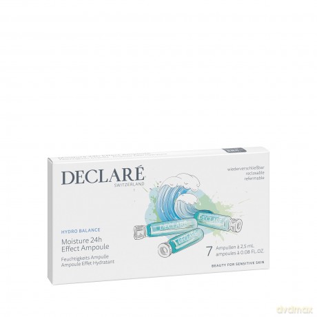 DECLARÉ Hydrating skin ampoule Hydro Balance (Moisture 24H Effect Ampoule) 7 x 2.5 ml