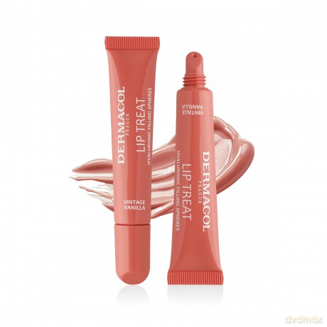 Dermacol Moisturizing lip gloss (Lip Treat) 10 ml - Shade: 4 Vintage Vanilla