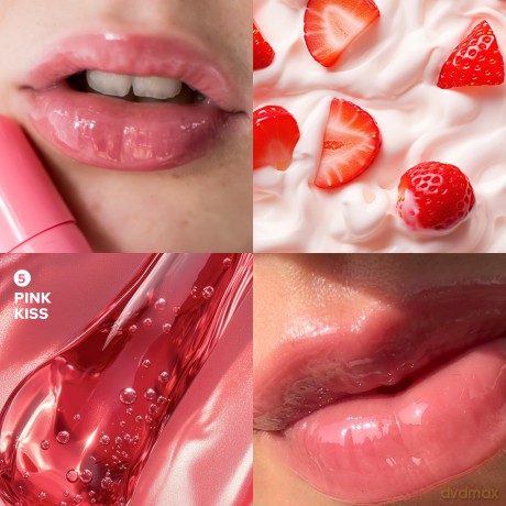 Dermacol Moisturizing lip gloss (Lip Treat) 10 ml - Shade: 5 Pink Kiss