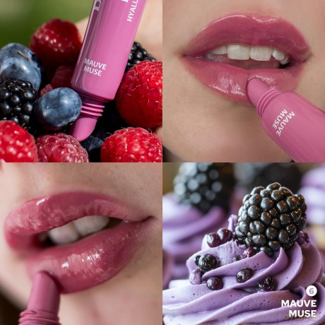 Dermacol Moisturizing lip gloss (Lip Treat) 10 ml - Shade: 6 Mauve Muse