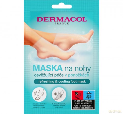 Dermacol Refreshing foot mask in socks (Foot Mask)