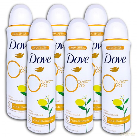 Dove Deodorant spray Zink-Komplex Citrus and Peach (Deodorant) 150 ml