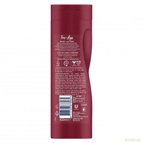 Dove Pro-Age Body Milk for Mature Skin - Volume: 400 ml