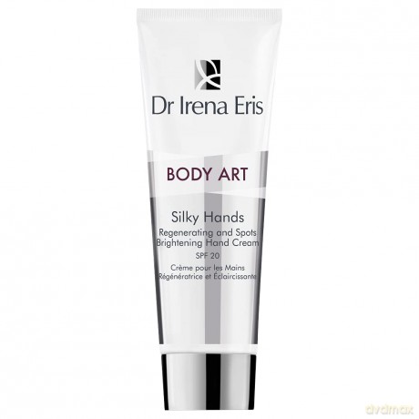 Dr Irena Eris Regenerating hand cream against pigment spots SPF 20 Body Art Silky Hands (Regenerating and Spots Brightening Hand Cream) 75 ml