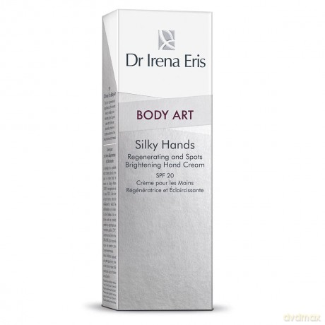 Dr Irena Eris Regenerating hand cream against pigment spots SPF 20 Body Art Silky Hands (Regenerating and Spots Brightening Hand Cream) 75 ml