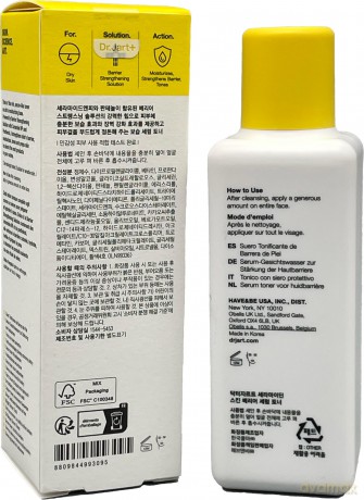 Dr. Jart+ Ceramide Hydrating Skin Toner (Skin Barrier Serum Toner) 150 ml