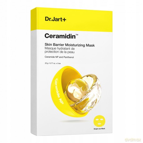 Dr. Jart+ Ceramidin Moisturizing and Strengthening Face Mask (Skin Barrier Moisturizing Mask) 5 x 22 g