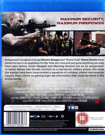 Maximum Conviction (Najwyższy Wyrok) [Blu-Ray]