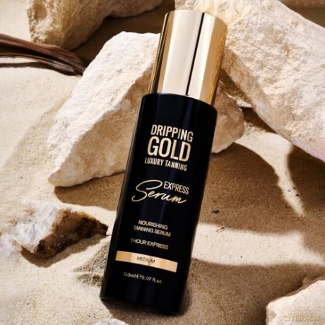 Dripping Gold Express Tanning Serum 150 ml - Shade: Medium
