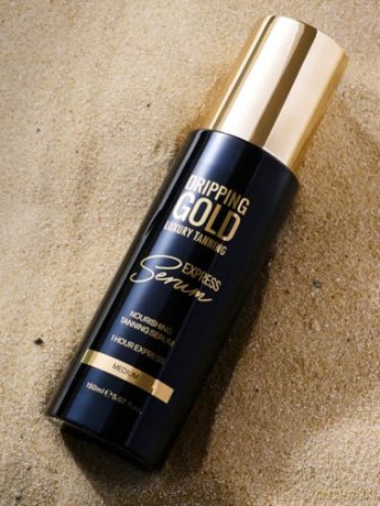 Dripping Gold Express Tanning Serum 150 ml - Shade: Medium