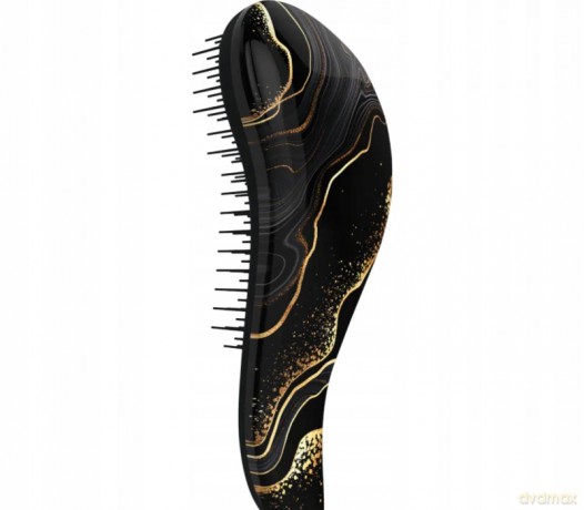 Dtangler Black DeLuxe hair brush