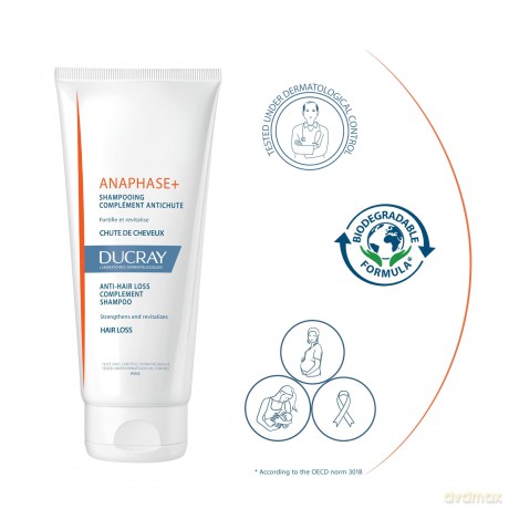 Ducray Anti-Hair Loss Complement Shampoo Anaphase+ - Volume: 200 ml