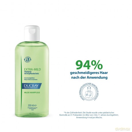 Ducray Extra-Gentle (Dermo-Protective Shampoo) for frequent hair washing - Volume: 200 ml
