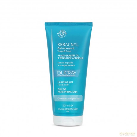 Ducray Keracnyl Gel Cleanser - Volume: 200 ml