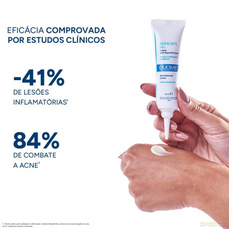 Ducray Keracnyl PP+ Anti-Blemish Cream 30 ml
