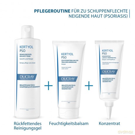 Ducray Kertyol PSO Moisturizing and Soothing Body Balm (Daily Balm) - Volume: 200 ml