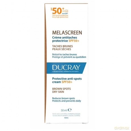 Ducray Protective cream against pigment spots SPF 50+ Melascreen (Protective Anti-Spots Cream) 50 ml