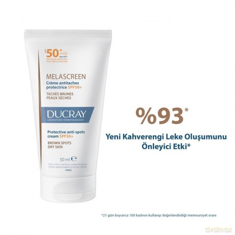 Ducray Protective cream against pigment spots SPF 50+ Melascreen (Protective Anti-Spots Cream) 50 ml