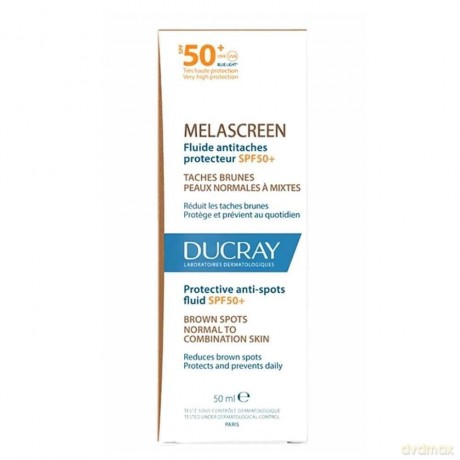 Ducray Protective fluid against pigment spots SPF 50+ Melascreen (Protective Anti-Spots Fluid) 50 ml