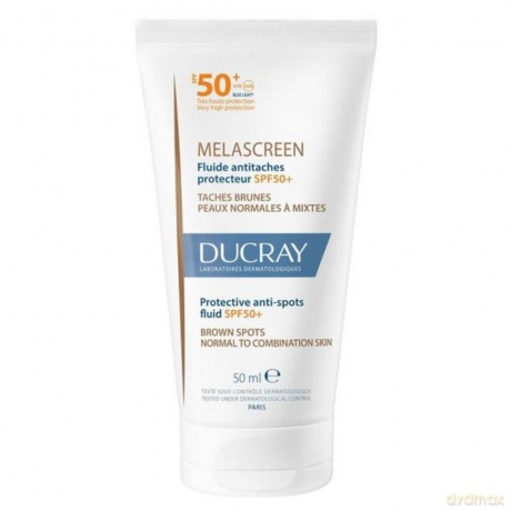 Ducray Protective fluid against pigment spots SPF 50+ Melascreen (Protective Anti-Spots Fluid) 50 ml