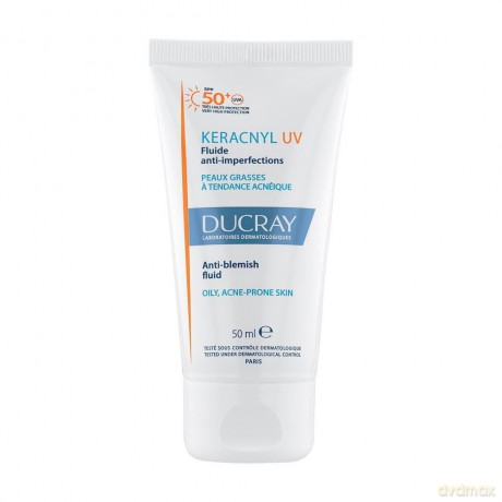 Ducray Protective fluid for problematic skin SPF 50+ Keracnyl UV (Anti-Blemish Fluid) 50 ml
