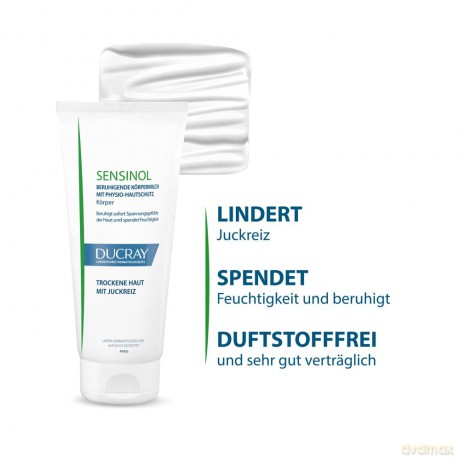 Ducray Sensinol Physio-Protective Soothing Body Lotion - Volume: 200 ml