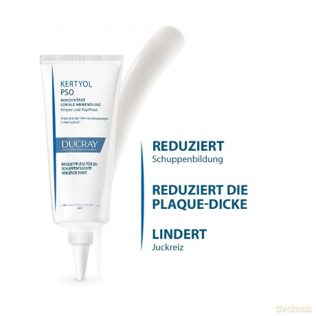 Ducray Topical care for skin prone to psoriasis Kertyol PSO (Body and Scalp Concentrate) 100 ml