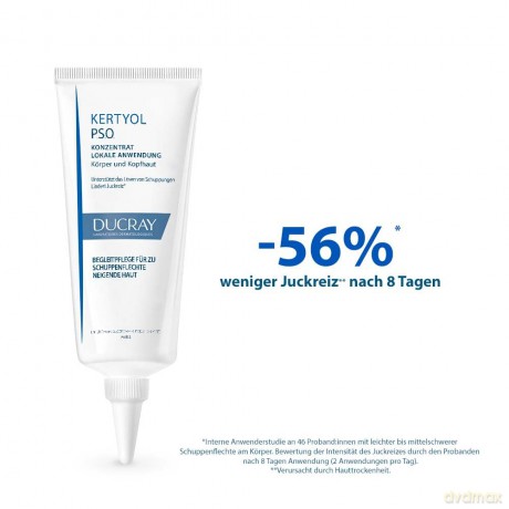 Ducray Topical care for skin prone to psoriasis Kertyol PSO (Body and Scalp Concentrate) 100 ml