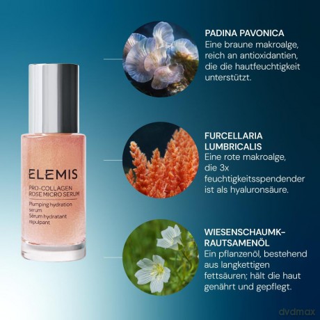 Elemis Two-phase micro-serum for intensive skin hydration Pro-Collagen (Rose Micro Serum) 30 ml