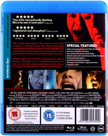 Berberian Sound Studio [Blu-Ray]