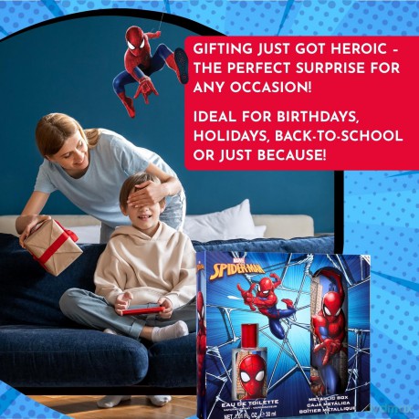 EP Line Spiderman - woda toaletowa 30 ml + kovový box