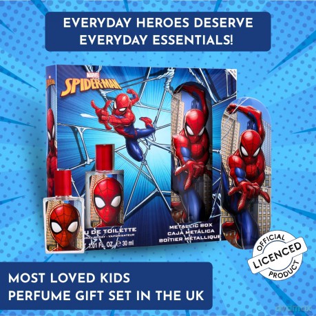 EP Line Spiderman - woda toaletowa 30 ml + kovový box