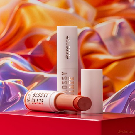 essence Glossy Glaze (High Shine Lipstick) 1.9 g - Shade: 02 On Cloud Nude