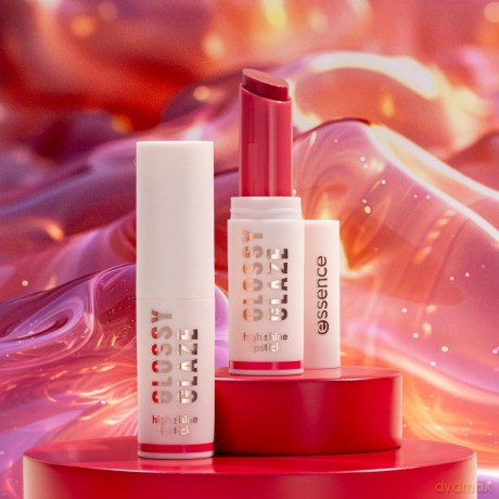 essence Glossy Glaze (High Shine Lipstick) 1.9 g - Shade: 03 Pink Things Up