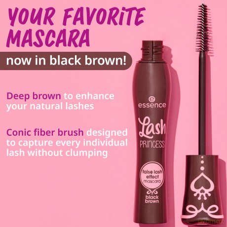 essence Lash Princess False Lash Effect Volume Mascara (Mascara) 12 ml - Shade: Black Brown