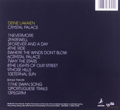 Deine Lakaien: Crystal Palace (Special edition) (digipack) [CD]