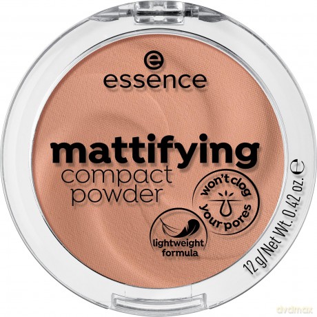 essence Mattifying Compact Powder 12 g - Shade: 02 Soft Beige
