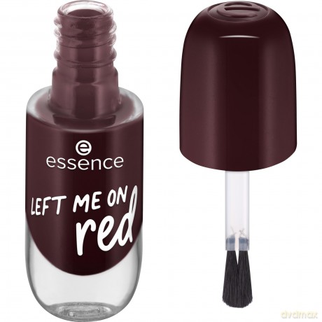 essence Nail polish Gel Nail Color 8 ml - Shade: 72 LEFT ME ON red