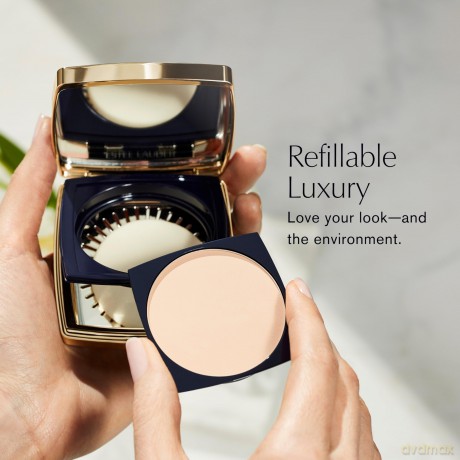 Estée Lauder Matting powder makeup Double Wear (Stay In Place Matte Powder Foundation) 11 g - Shade: 3C2 Pebble